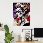 Vintage Monsterbrücke Poster (Heimbüro)