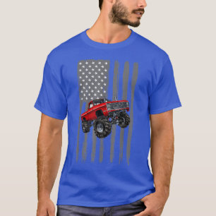 Vintage-Monstertrucks sind mein Ding Retro-Sonnenu T-Shirt