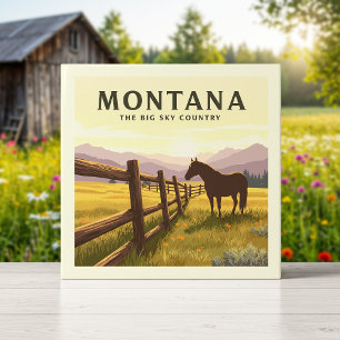 Vintage Montana Fliese