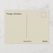 Vintage Montana Postkarte (Rückseite)