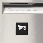 Vintage Montana Reiten Magnet (In Situ (Geschirrspüler))