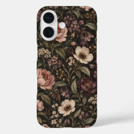 Vintage-Mood-Wildflower-Handyhülle iPhone 16 Hülle