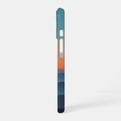 Vintage Moonrise over the Hills iPhone 16 Hülle (Linke Seite)