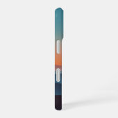 Vintage Moonrise over the Hills iPhone 16 Hülle (Rechte Seite)