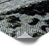 Vintage Mops-Fotografie Poster (Ecke)