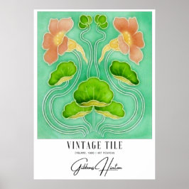 Vintage Mosaiksteine - Gibbons Hinton (1900) | Kun Poster