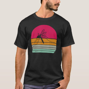 Vintage Moskito Retro Moskito Silhouette Tier T-Shirt