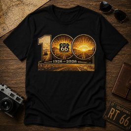 Vintage Mother Road 1926–2026 Retro Americana T-Shirt