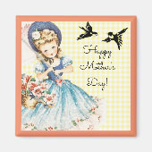 Vintage Mother's Day Magnet (Vorne)