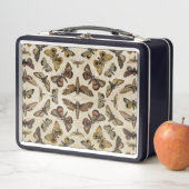 Vintage Moths Metal Lunch Box (Beispiel)