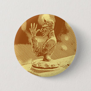 Vintage-Motorhautschmuck-Knopf Button