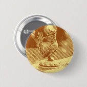 Vintage-Motorhautschmuck-Knopf Button (Vorne & Hinten)