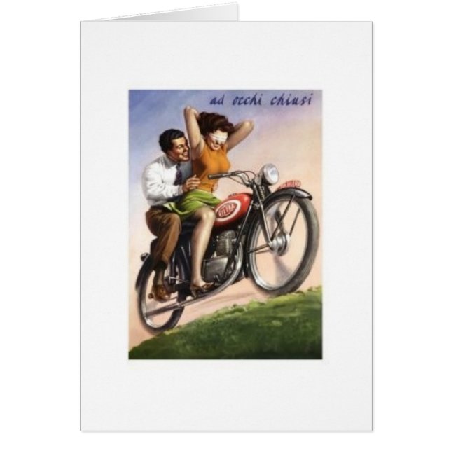 Vintage-Motorrad (Vorne)