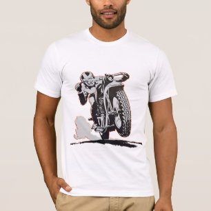 VINTAGE-MOTORRAD-BILD. T-Shirt