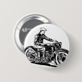 Vintage-Motorrad Button (Vorne & Hinten)