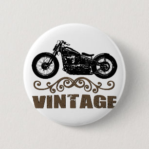 Vintage-Motorrad Button
