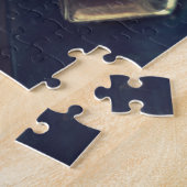 Vintage-Motorrad Puzzle (Seite)