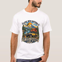 Vintage-Motorrad-Roadtrip-T-Shirt | Klassisches Am