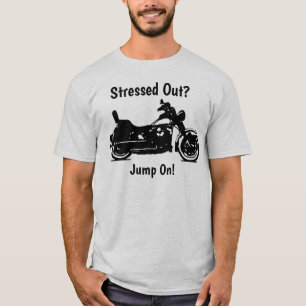 Vintage-Motorrad-Shadow-T-Shirt T-Shirt