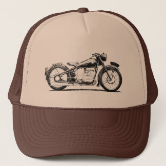 Vintage-Motorrad-Shirts - 1936 BMW 500 Truckerkappe