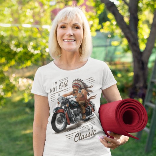 Vintage Motorrädchen T-Shirt