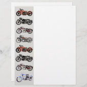 VINTAGE MOTORRÄDER (Vorne/Hinten)