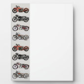 VINTAGE MOTORRÄDER FOTOPLATTE (Vorderseite)