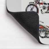 VINTAGE MOTORRÄDER MOUSEPAD (Ecke)