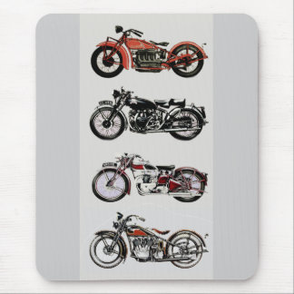 VINTAGE MOTORRÄDER MOUSEPAD
