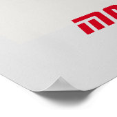 Vintage MOTORRÄDER Poster (Ecke)