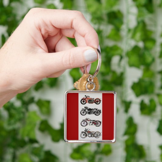 VINTAGE MOTORRÄDER SCHLÜSSELANHÄNGER (Hand)