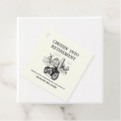 Vintage Motorradfahrer für Männer im Ruhestand Geschenkanhänger (Beispiel)