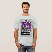 Vintage-Motorradfahrer T-Shirt (Vorne ganz)