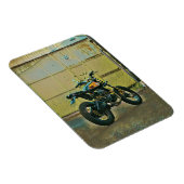 Vintage Motorradkunst Magnet (Rechte Seite)