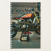 Vintage Motorradkunst Planer (Vorderseite)