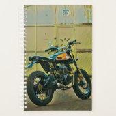 Vintage Motorradkunst Planer (Vorderseite)