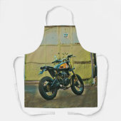Vintage Motorradkunst Schürze (Vorderseite)