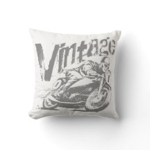 Vintage-Motorradrennfahrer