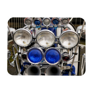 VINTAGE-MOTORROLLER MAGNET