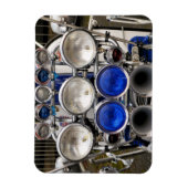 VINTAGE-MOTORROLLER MAGNET (Vertikal)