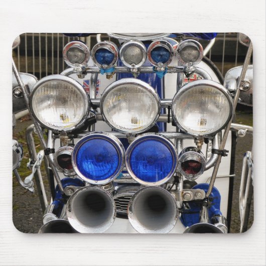 VINTAGE-MOTORROLLER MOUSEPAD (Vorne)