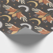 Vintage Motte Geschenkpapier (Ecke)