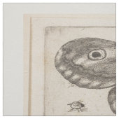 Vintage Motten-Schmetterlinglepidoptera-Tapisserie Stoff (Muster)