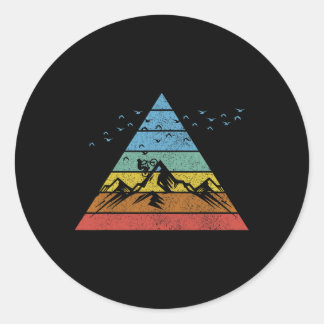 Vintage Mountain Bike Mtb Downhill Biking Cycling  Runder Aufkleber