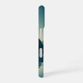 Vintage Mountain Lake iPhone 16 Hülle (Rechte Seite)