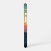 Vintage Mountain Ridge iPhone 16 Hülle (Linke Seite)