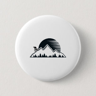 Vintage-Mountainbike - Outdoor-MTB-Downhill-Bikin Button