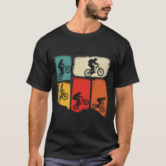 Vintage-Mountainbike-Silhouette-T-Shirt T-Shirt