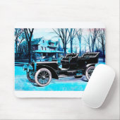 Vintage Mousepad (Mit Mouse)