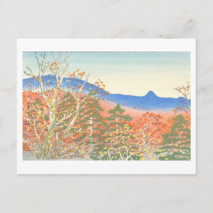 Vintage Mt. Odaigahara, Japan, Postkarte